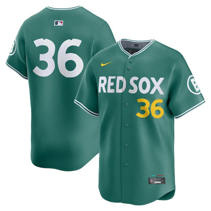 Triston Casas 36 Boston Red Sox 2025 City Connect Limited Men Jersey - Green
