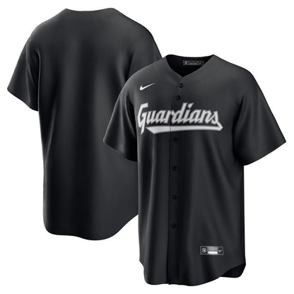 Cleveland Guardians Lights Out Men Jersey - Black