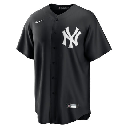 Derek Jeter 2 New York Yankees Lights Out Men Jersey - Black
