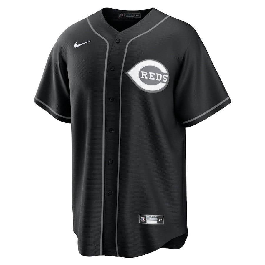 Elly De La Cruz 44 Cincinnati Reds Lights Out Men Jersey - Black