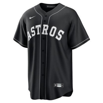 Jeremy Peña 3 Houston Astros Lights Out Men Jersey - Black