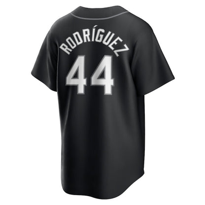 Julio Rodríguez 44 Seattle Mariners Lights Out Men Jersey - Black