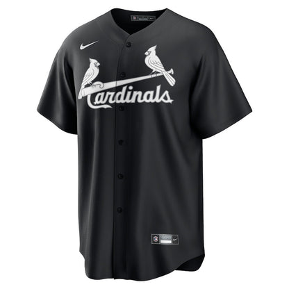 St. Louis Cardinals Lights Out Men Jersey - Black