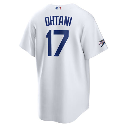 Shohei Ohtani 17 Los Angeles Dodgers 2025 MLB All-Star Game Home Men Jersey - White