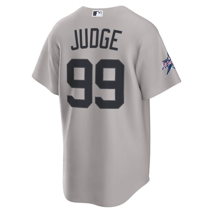 Aaron Judge 99 New York Yankees 2025 MLB All-Star Game Road Limited Men Jersey - Gray