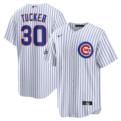 Kyle Tucker 30 Chicago Cubs 2025 MLB All-Star Game Home Men Jersey - White