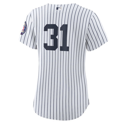 Ichiro Suzuki 31 New York Yankees Women's 2025 Baseball Hall of Fame Jersey - White