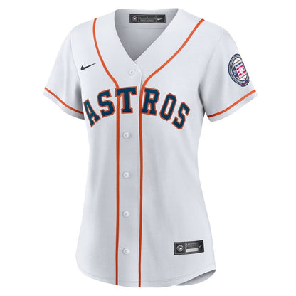 Billy Wagner 13 Houston Astros Women's 2025 Baseball Hall of Fame Jersey - White