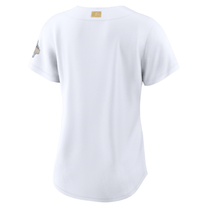 Los Angeles Dodgers Women's 2026 Gold Collection Stadium Jersey - White