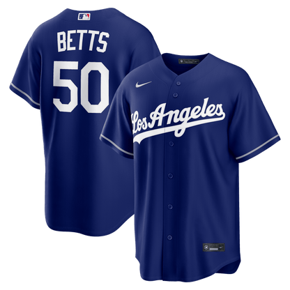 Mookie Betts 50 Los Angeles Dodgers 2026 Alternate Men Jersey - Royal