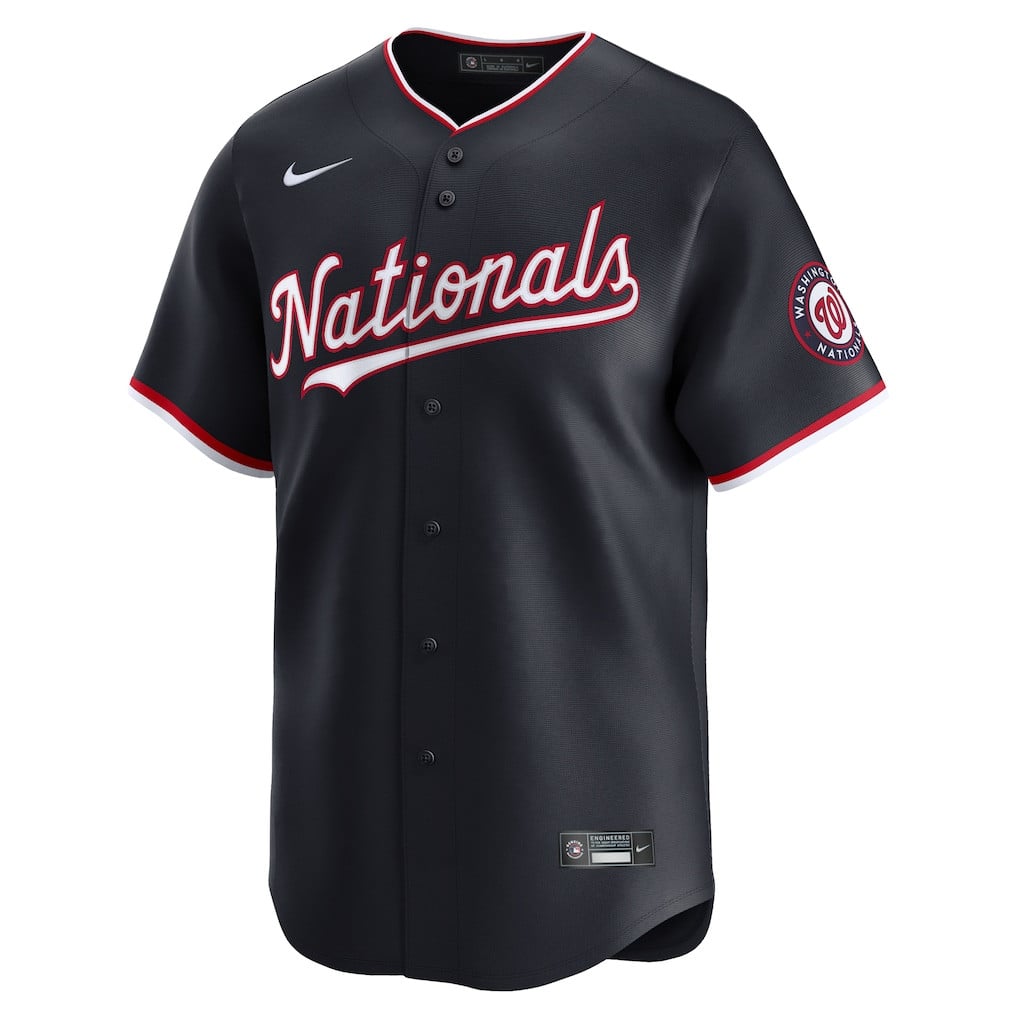 James Wood 29 Washington Nationals 2026 Alternate Limited Player Men Jersey - Navy