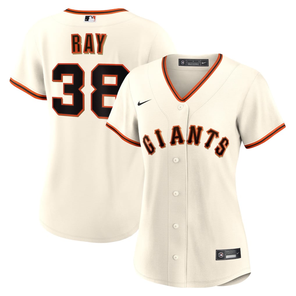 Robbie Ray 38 San Francisco Giants Women's Home Jersey - White
