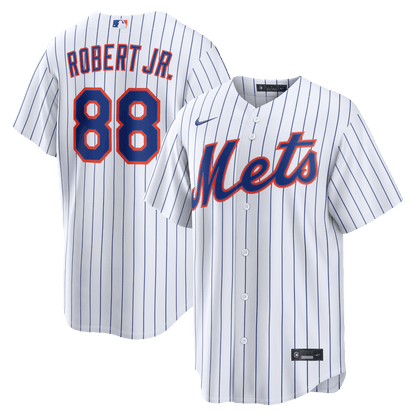 Luis Robert Jr. 88 New York Mets Home Men Jersey - White