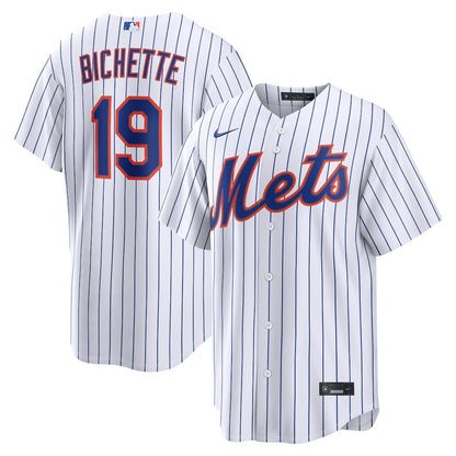 Bo Bichette 19 New York Mets Home Men Jersey - White