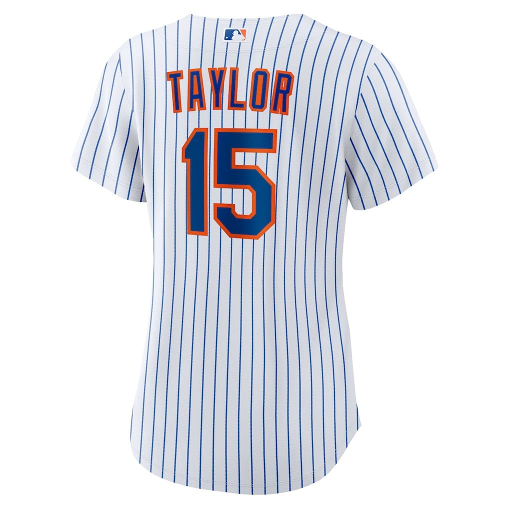 Tyrone Taylor 15 New York Mets Women's Home Jersey - White