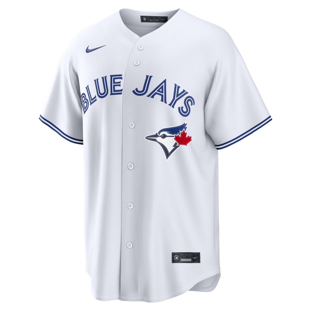 Addison Barger 47 Toronto Blue Jays Home Men Jersey - White