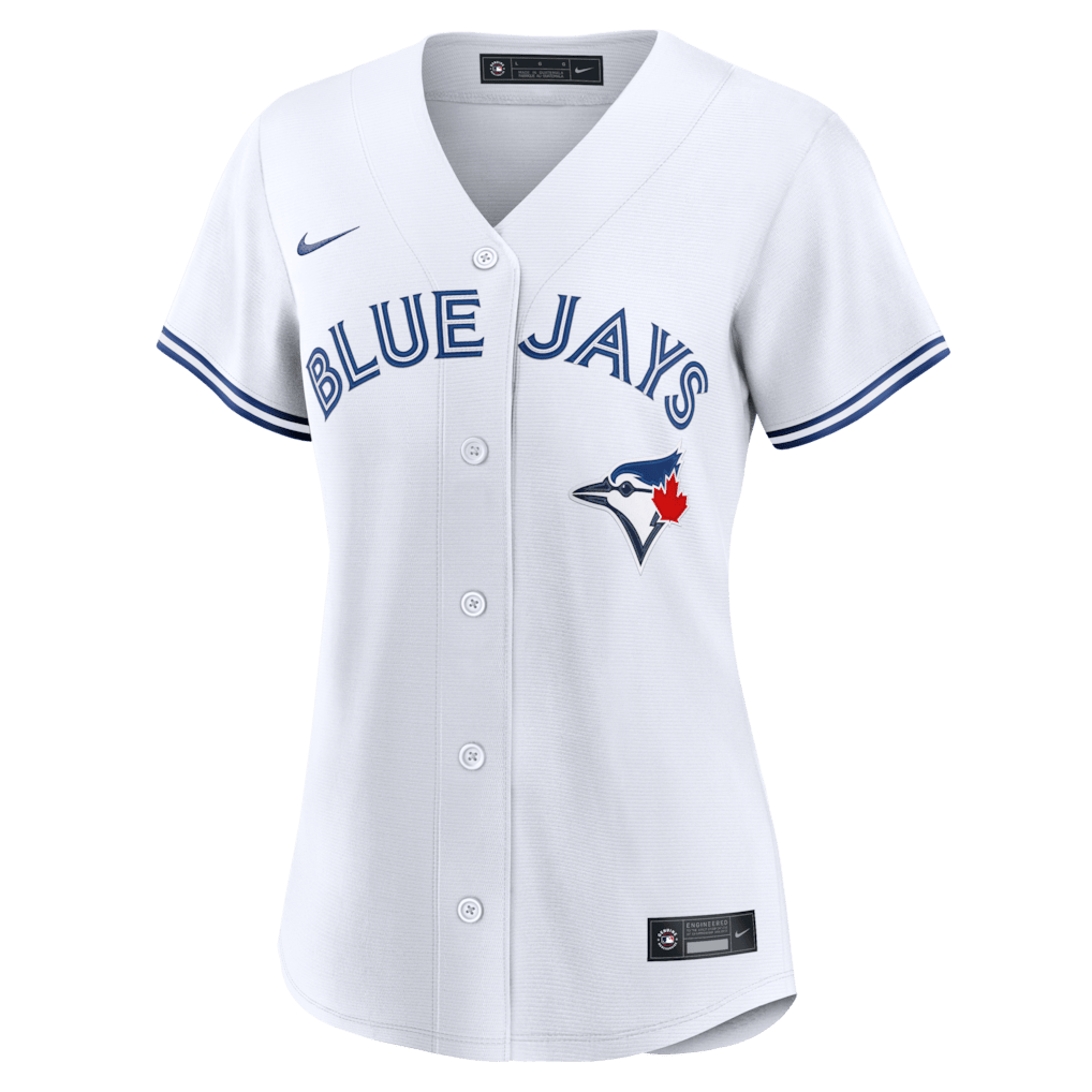 Addison Barger 47 Toronto Blue Jays Women's Home Jersey - White
