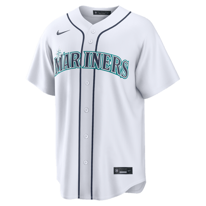 Josh Naylor 12 Seattle Mariners Home Men Jersey - White