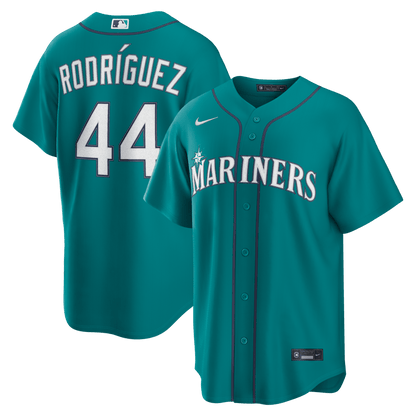 Julio Rodríguez 44 Seattle Mariners Alternate Men Jersey - Teal