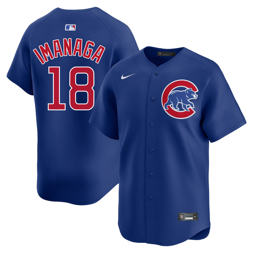 Shota Imanaga 18 Chicago Cubs Alternate Men Jersey - Navy