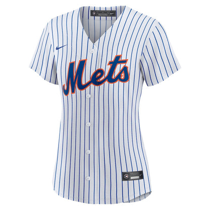 Carson Benge 3 New York Mets Women's Home Jersey - White