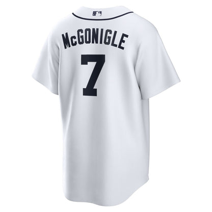 Kevin McGonigle 7 Detroit Tigers Home Men Jersey - White