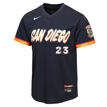 Fernando Tatis Jr. 23 San Diego Padres Youth 2026 City Connect Jersey - Obsidian