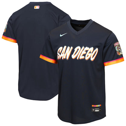 San Diego Padres Youth 2026 City Connect Jersey - Obsidian