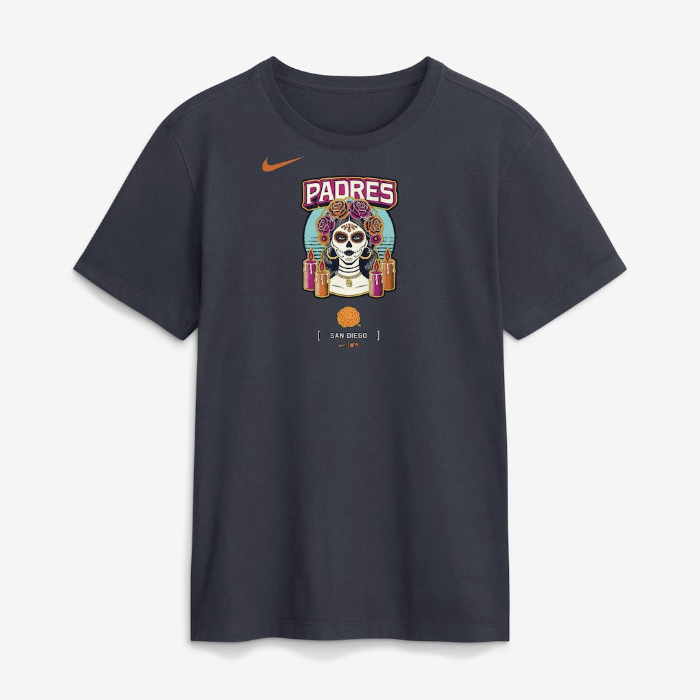 San Diego Padres 2026 City Connect Large Logo T-Shirt - Black