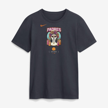 San Diego Padres 2026 City Connect Large Logo T-Shirt - Black