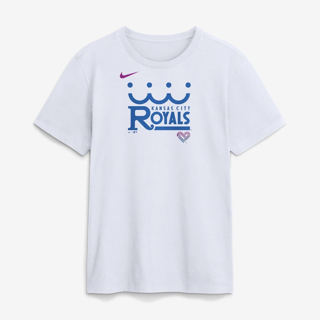 Kansas City Royals 2026 City Connect Wordmark T-Shirt - White