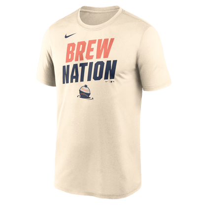Milwaukee Brewers 2026 City Connect Team Phrase Script T-Shirt - Natural