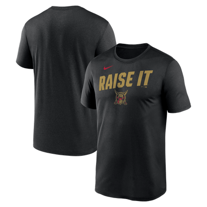 Pittsburgh Pirates 2026 City Connect Team Phrase Script T-Shirt - Black