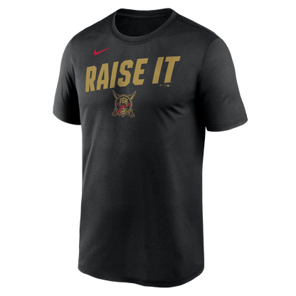 Pittsburgh Pirates 2026 City Connect Team Phrase Script T-Shirt - Black