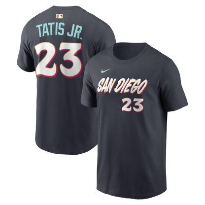 Fernando Tatis Jr. 23 San Diego Padres Black Women's 2026 City Connect T-Shirt