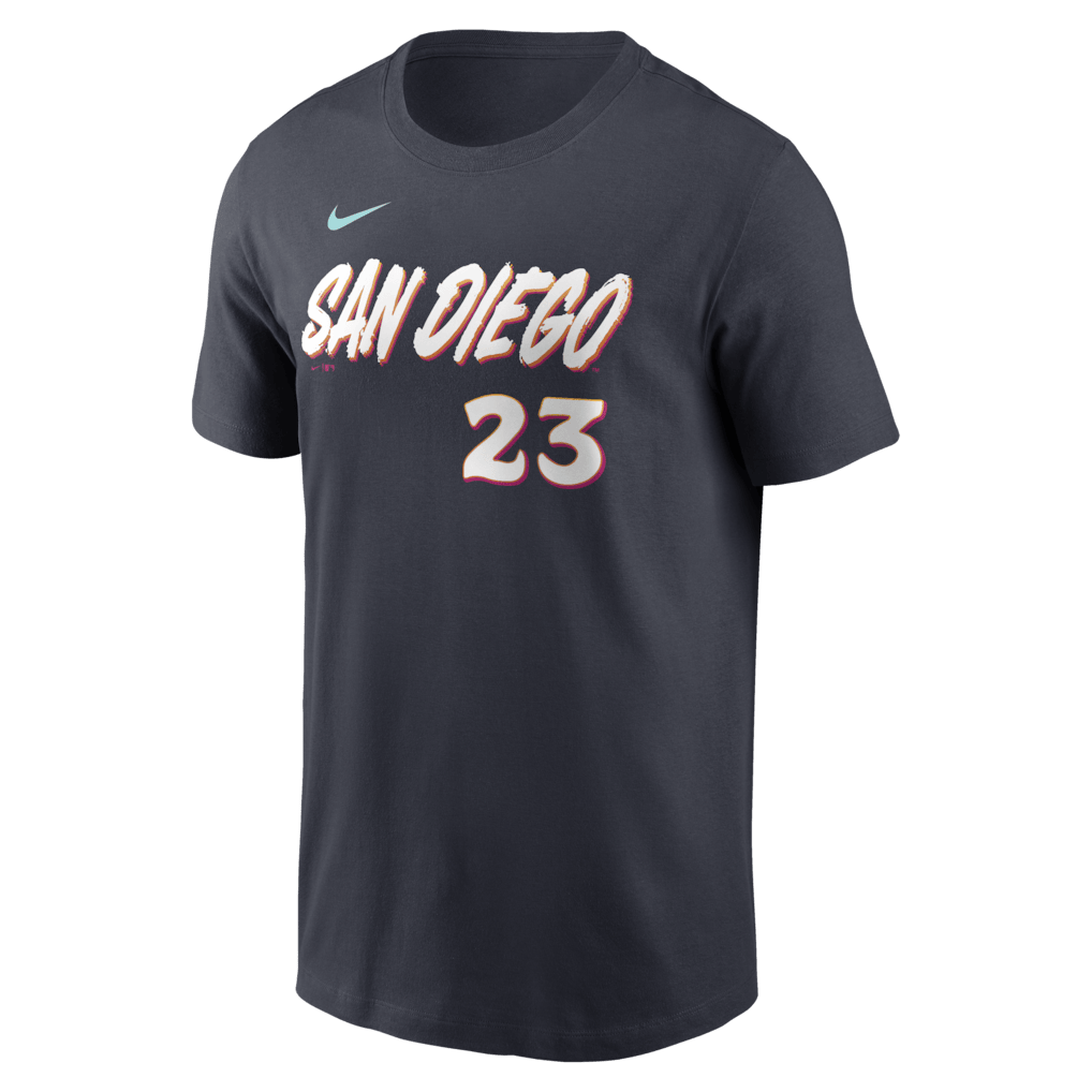 Fernando Tatis Jr. 23 San Diego Padres Black Women's 2026 City Connect T-Shirt