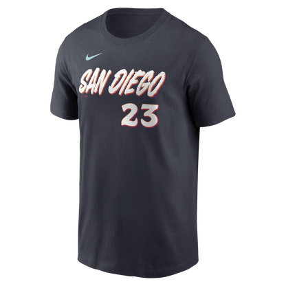 Fernando Tatis Jr. 23 San Diego Padres Black Women's 2026 City Connect T-Shirt