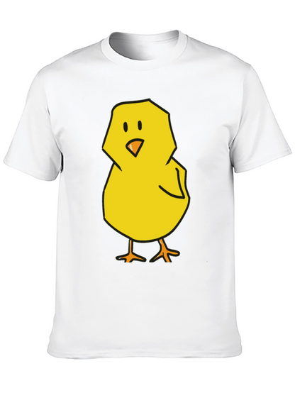 Cute Chick Graphic Tee - Black T-Shirt