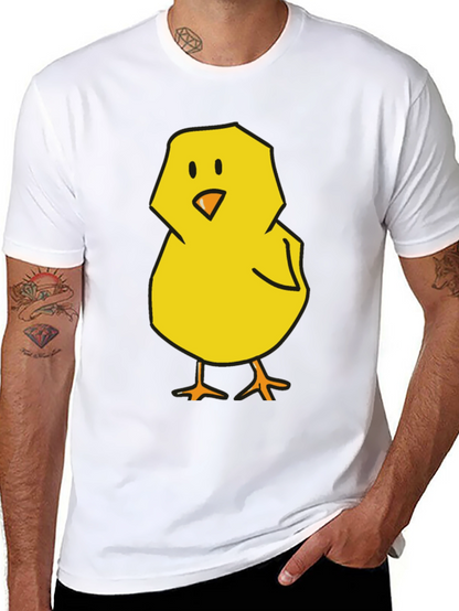 Cute Chick Graphic Tee - Black T-Shirt