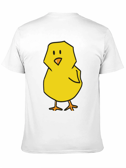 Cute Chick Graphic Tee - Black T-Shirt