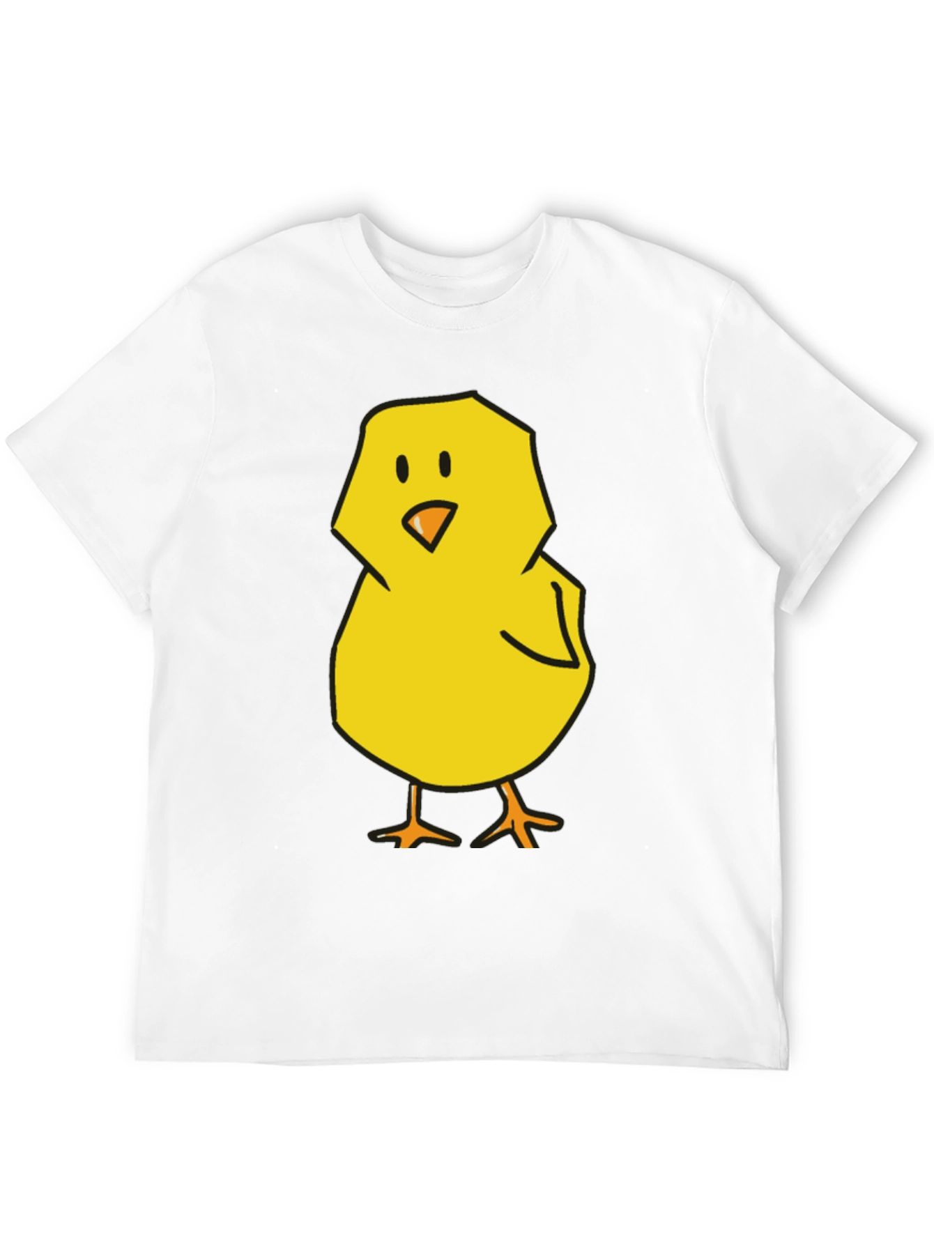 Cute Chick Graphic Tee - Black T-Shirt