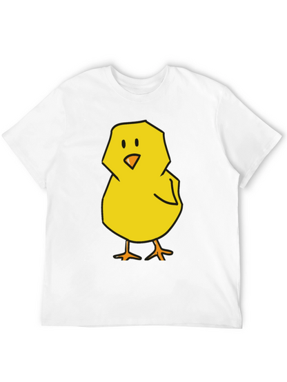 Cute Chick Graphic Tee - Black T-Shirt
