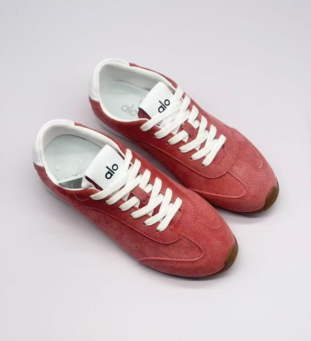 ALO Retro Red German Training Shoes