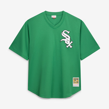 Frank Thomas Chicago White Sox Profile Big &amp;amp; Tall Cooperstown Collection Mesh Batting Practice Jersey - Kelly Green