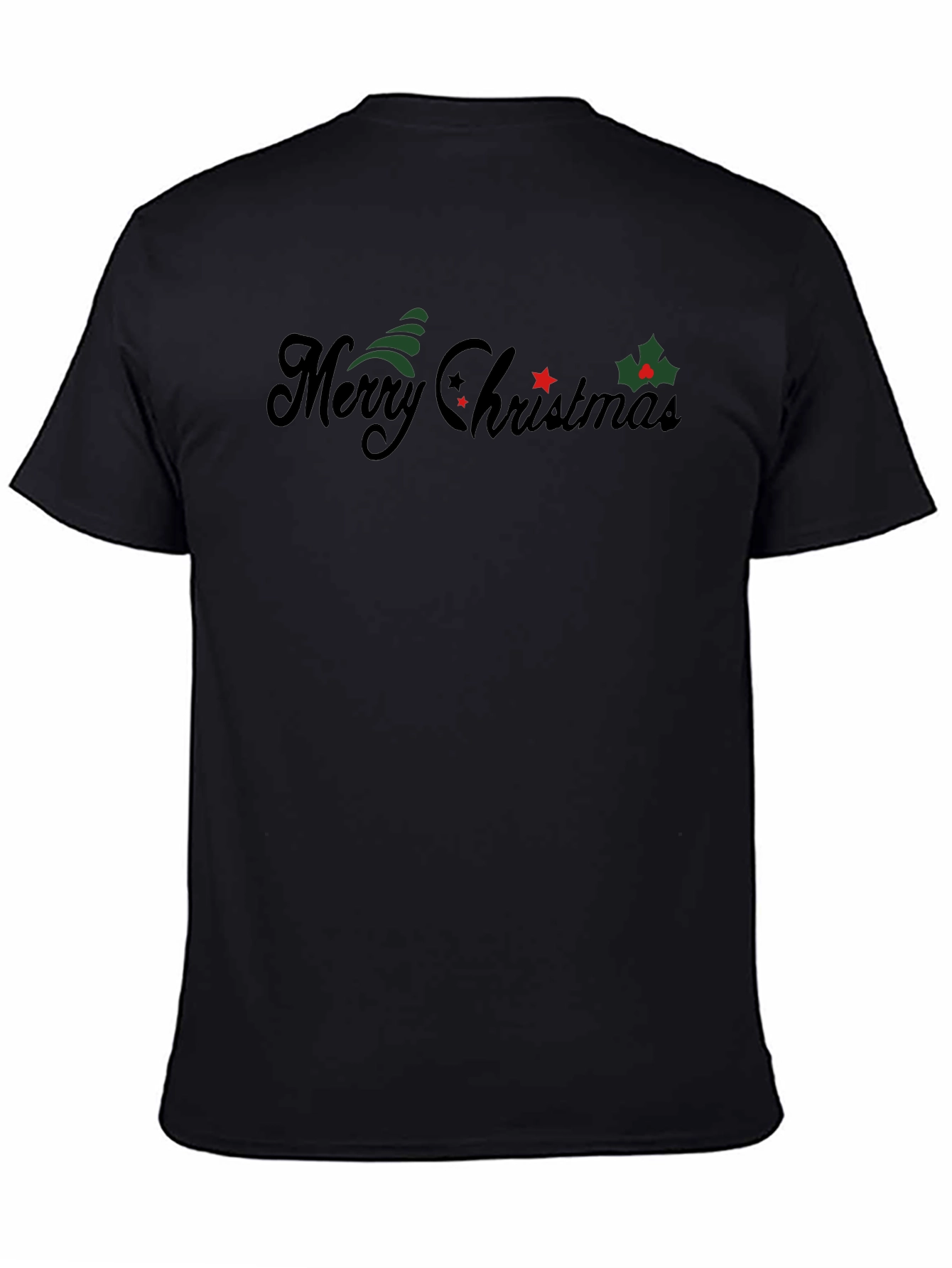 Merry Christmas Graphic Tee - Holiday Festive Style