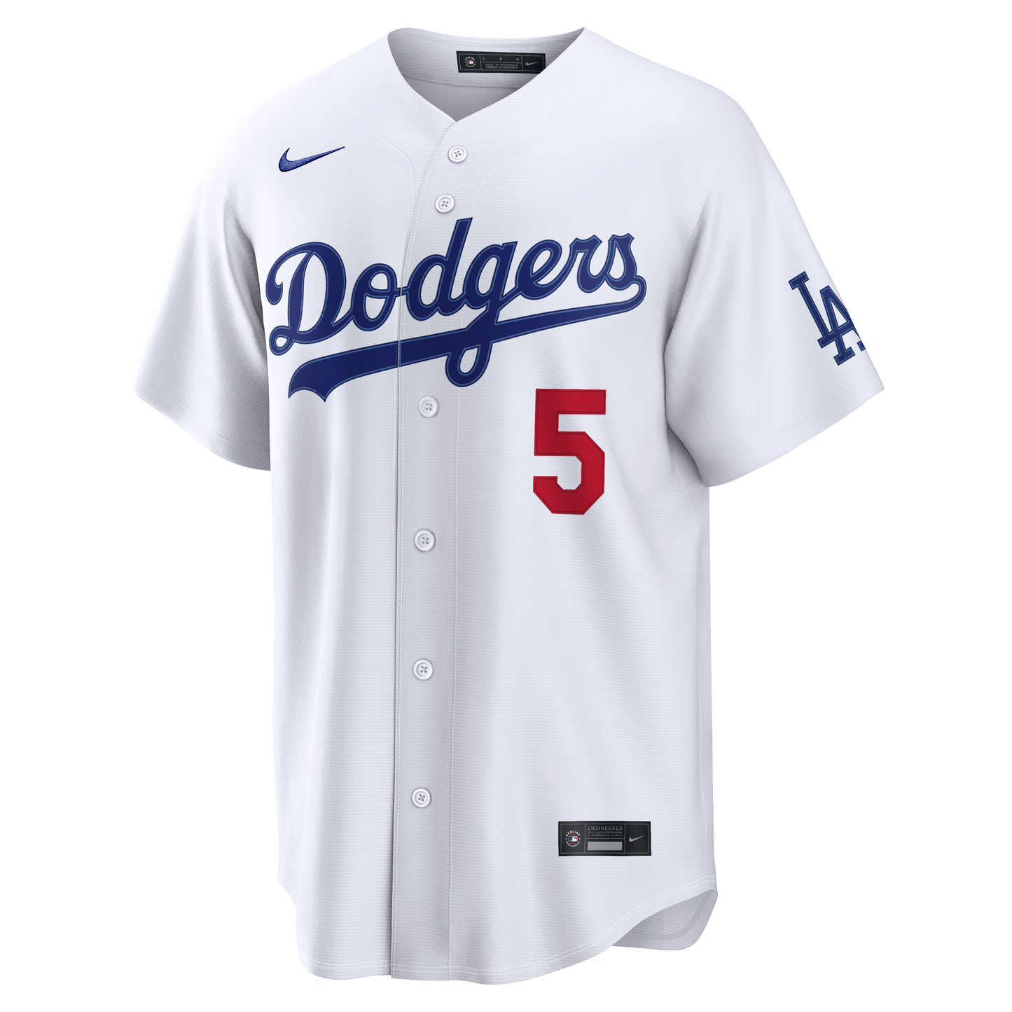 Freddie Freeman Los Angeles Dodgers Nike Home Stadium Jersey - White