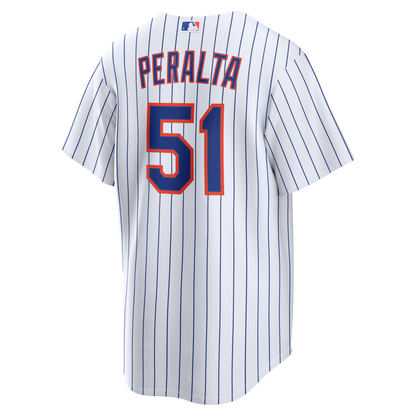 Freddy Peralta New York Mets Nike Home Replica Jersey - White