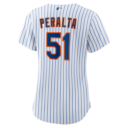 Freddy Peralta New York Mets Nike Women's Home Replica Jersey - White