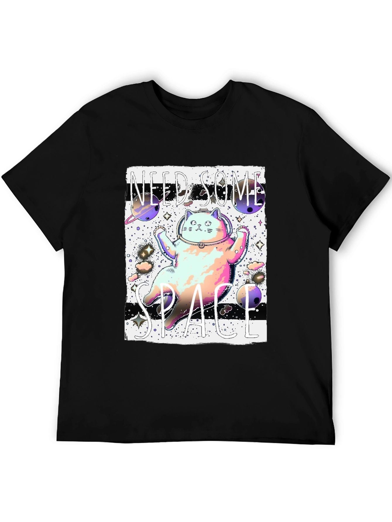 Cosmic Cat T-Shirt - Need Some Space