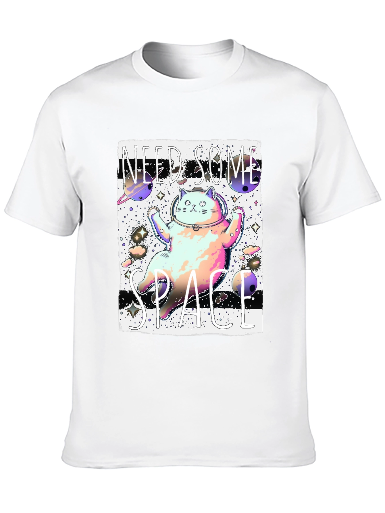 Cosmic Cat T-Shirt - Need Some Space